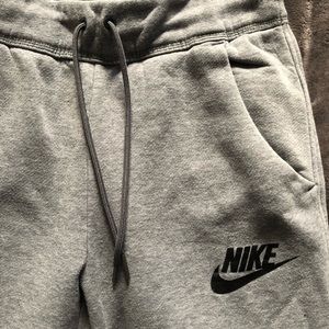 Nike grey sweat pants